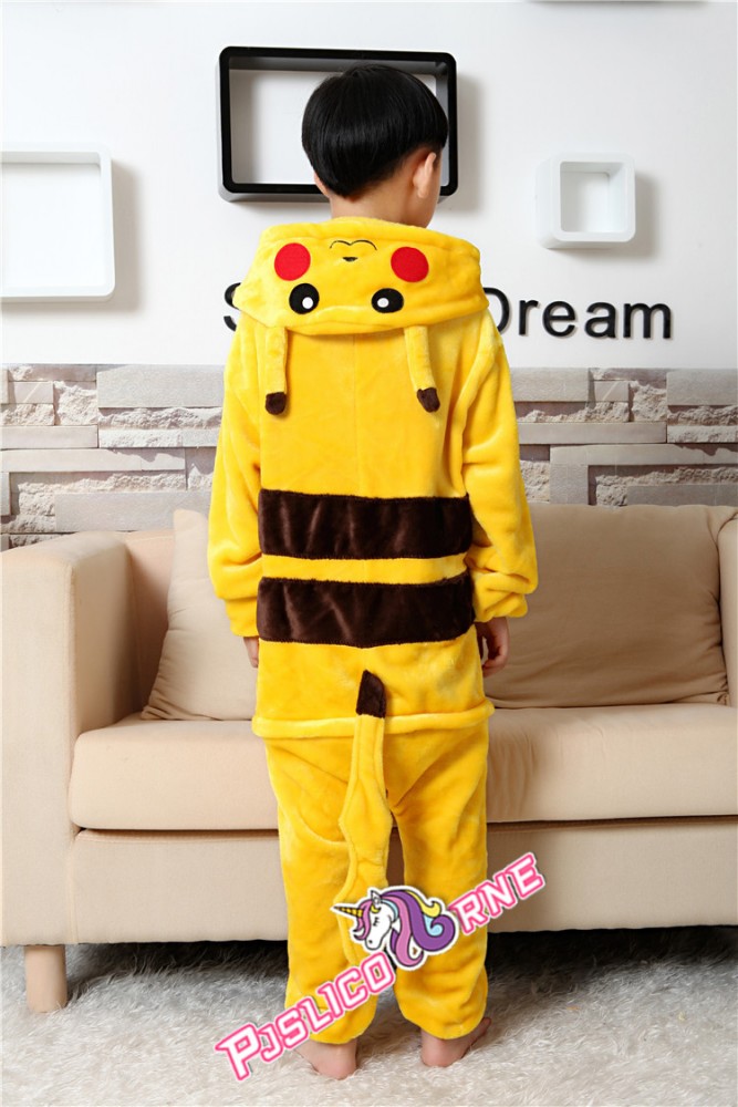 Combinaison Pyjama Pikachu Animaux Déguisement Flanelle - Kigurumi Pyjamas  Combinaison