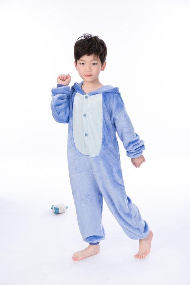 Combinaison Pyjama Stitch Animaux Déguisement Enfants - Kigurumi Pyjamas  Combinaison